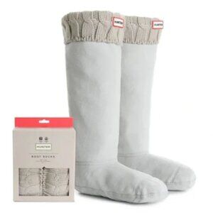 NWOT HUNTER Cable Knit Boot Socks